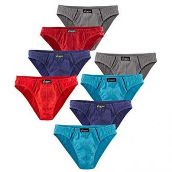 LE JOGGER Herren Slip, knappe Form, Größe 8, kontrastfarbene Pipings