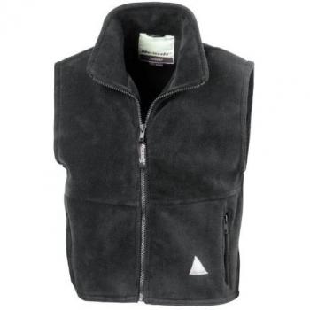 Youth Fleece Bodywarmer in Oxford Grey, Size 6-8