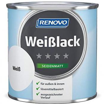 375ml Seidenmatter Weißlack von Renovo