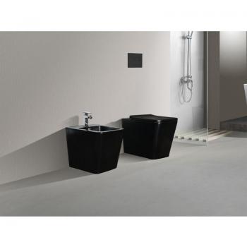 Nala Set Terra‑Muro in Nero Opaco Soft‑Close