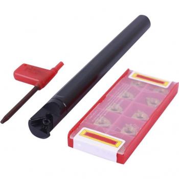 Soporte de herramientas SNR0016Q16 para torneado, incluye insertos de roscado 16Ir Ag60 Smx30, CNIM, 1 unidad