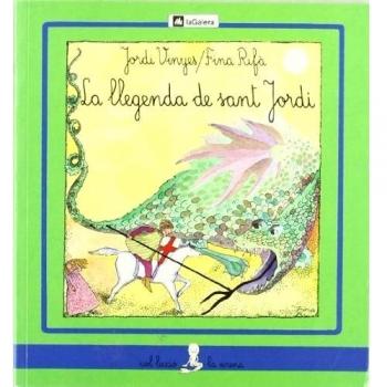 La llegenda de sant Jordi (lletra lligada)
