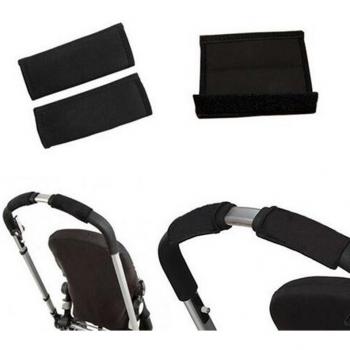 Stroller Carriage Front Handle Neoprene Guard Set