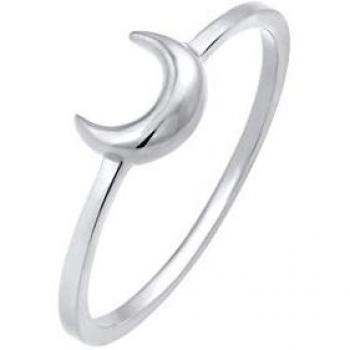 Elli Lunare Argento 925 Anello da Donna