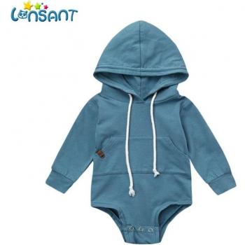 LONSANT Winter Baby Bodysuit Long Sleeve Cotton Clothing