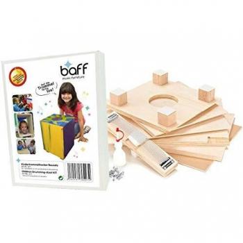 Baff Kinder-Trommel-Hocker Musikmöbel Bausatz Cajon