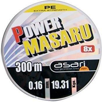 POWER MASARU ASARI 300M Green 0.35mm Braided Line Unisex
