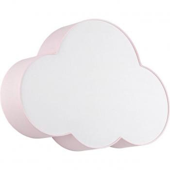 Netlight CloudWave 4‑LED Semi‑Flush Ceiling Lamp – Pink