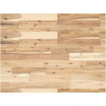 VidaXL Untreated Solid Wood Acacia Bathroom Vanity Top 80x60x2 cm
