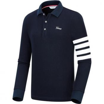 TTYGJ Sportliches Herren Golf T-Shirt mit Kragen