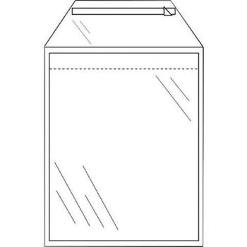 Envelop PackIntelligent A4 220x300 mm autocollant transparent, paquet de 50 pièces
