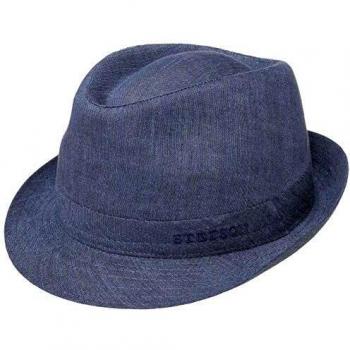 Stetson Trilby aus italienischem Leinen mit Sonnenfilter 40+