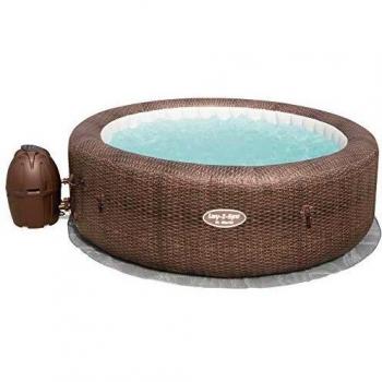 Bestway Lay-Z-Spa Whirlpool Air‑Jet „Saint Moritz“ 216×216×71 cm – 5–7 Personen – Braun