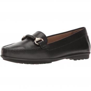Geox D Elidia B, Mocasines de Mujer, Talla 41 EU, Negro