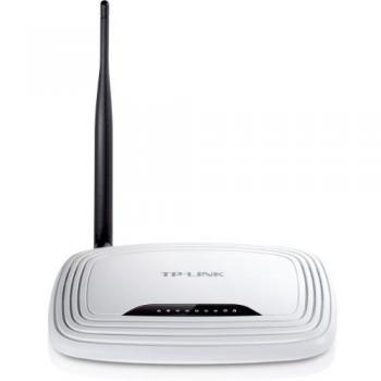TP‑Link Router 150 Mbps N (blanco) con 4 puertos Ethernet y DHCP