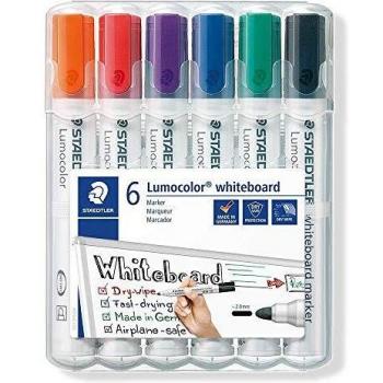 STAEDTLER Lumocolor Whiteboard-Marker 351, 6er Etui