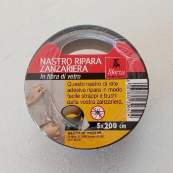 Nastro Ripara Zanzariere Grigio (5×200 cm) – Saratoga FiberTech