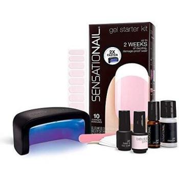 Kit di Base SensatioNail Gel Semipermanente French Sheer Pink – 29 ml