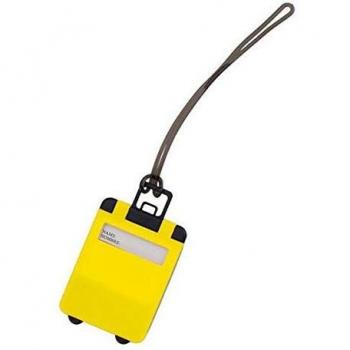 Trolley-Gepäckanhänger Gelb mit Flossen – BigBuy Modell 143816 (Unisex)