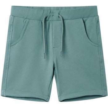 Short Enfant avec Cordon Vieux Pétrole