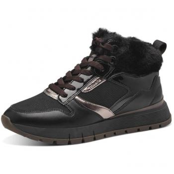 Tamaris Damen Sneaker „Anthracite“ – Kombi‑High‑Top