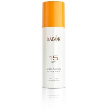 BABOR Quick‑Set Sonnencreme SPF 15, 200 ml – Für Bräunung
