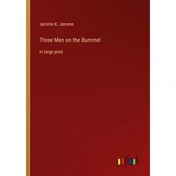 Three Men on the Bummel: in large print