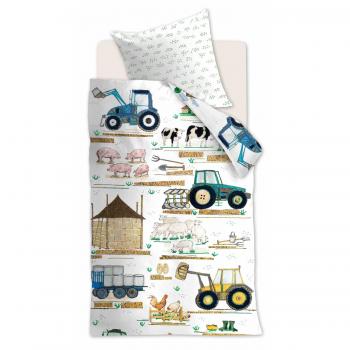 Beddinghouse Farm Renforcé Bettwäsche 135x200 cm mit Kissen 80x80 cm