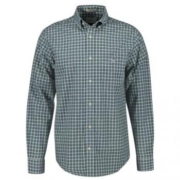 Gant Langarmhemd REG POPLIN SMALL CHECK SHIRT Regular Fit Popeline Hemd mit kleinem Karomuster