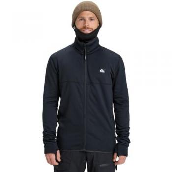 Pull polaire Quiksilver Steep Point full zip noir