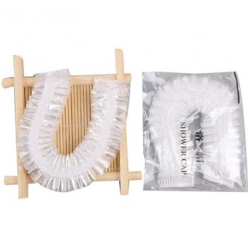 Transparent Disposable Shower Caps