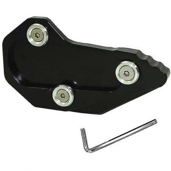 BMW R1200RS R1200R R1200RS/ r 2015‑2018 Moto CNC – Pad d’Agrandissement Pied de Béquille Noir