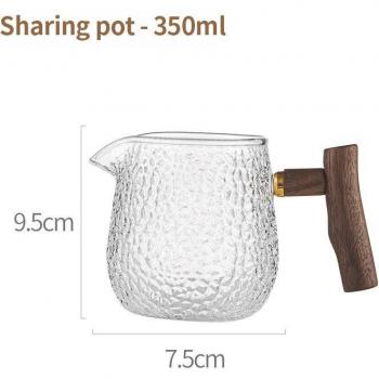 ONEISALL 350ml Glass Coffee Pot