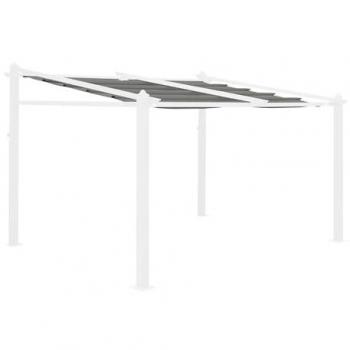 Protector de Pérgola 3 m × 4 m, Color Gris