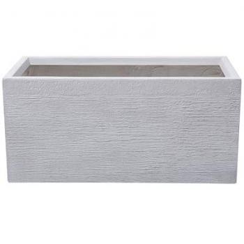 Jardinière Myra 80 x 37 x 38 cm blanche