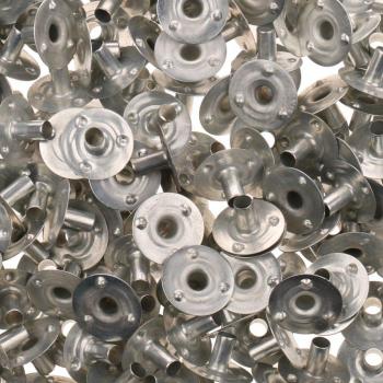 Candle Making Supplies: Cotton Braided Wick and Aluminum Sustainers