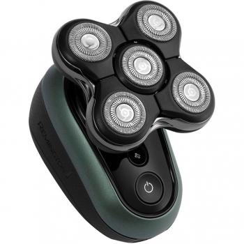 RX7 Cordless Bald Head Shaver with Pop‑Trimmer