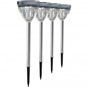 Stellar Metalica 1065 Portable Solar Lamp Collection (4 Units)