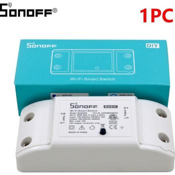 Smart Home Sonoff Mini R2 Dual Channel Light Switch – WiFi, Timer, Remote App, Voice Enabled