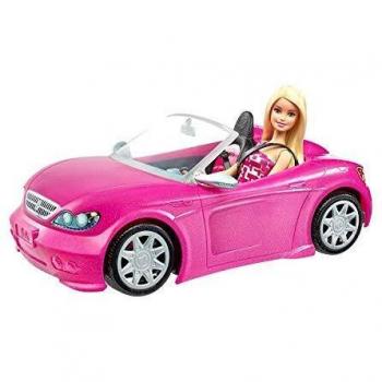 Barbie et sa voiture cabriolet