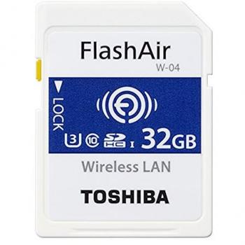 Tarjeta de memoria Toshiba FlashAir W-04 32GB UHS-I