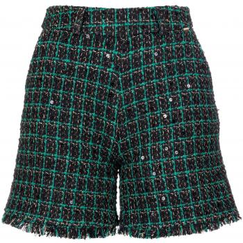 Short Pant em Tweed com Corte Regular