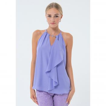 Abito Top Georgette Senza Maniche