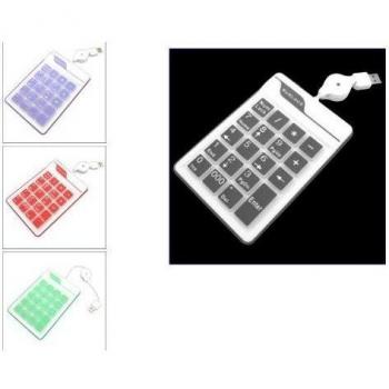 Pavé Numérique Résistant à l'Eau en Silicone Noir