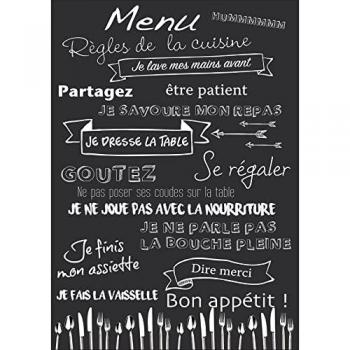 Sticker mural décoratif 68x48cm