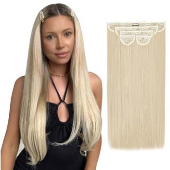 Debenhams Light Blonde 22 Super Thick Clip‑In Set (5 Pieces)
