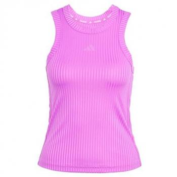 Adidas All Gym Saison Ripp Tank-Top Damen in Beere, Größe: S
