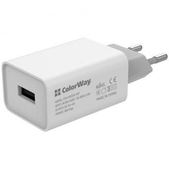 Colorway CW-CHS012-WT USB-Ladegerät 2A