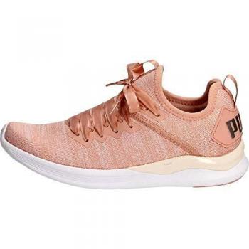 Puma Zapatillas de Cross Ignite Flash Evoknit Satin EP para Mujer, Beige