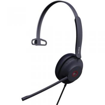 Auricolare Yealink UH-37 Team, USB-C/A, Nero, Uso Ufficio